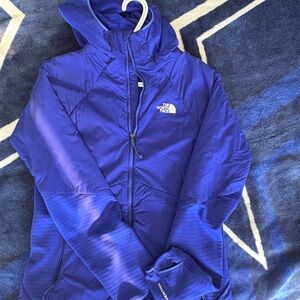 The North Face Vibrant Blue Women's Jacket and 2 Hoodies